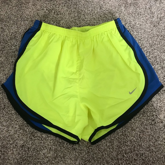Nike | Shorts | Nike Womens Neon Yellow 